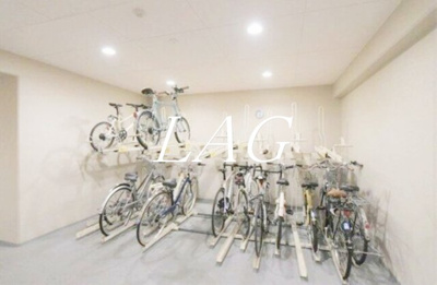 【その他共用部分】 | ガーラ・レジデンス浅草 | 駐輪場です。