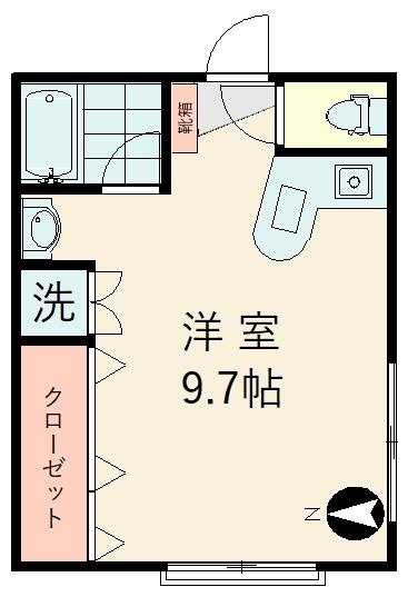 カミヤメゾンの間取り