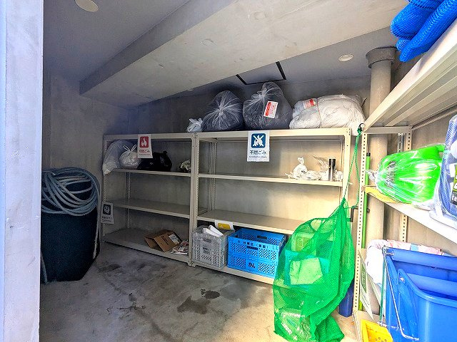 Vスタイル入谷の設備|24時間利用可能なゴミ置場です
