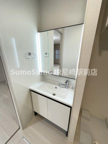 Meteor Grandの洗面所|忙しい朝には欠かせない洗面所です