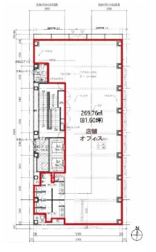 四条烏丸セントラルビルの間取り