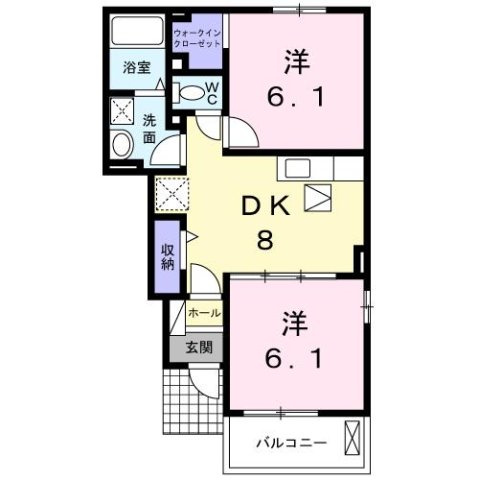 【間取り】 | メロウソレイユ　Ⅰ