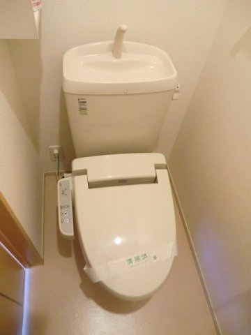 【トイレ】 | メロウソレイユ　Ⅰ | 落ち着いた色調のトイレです