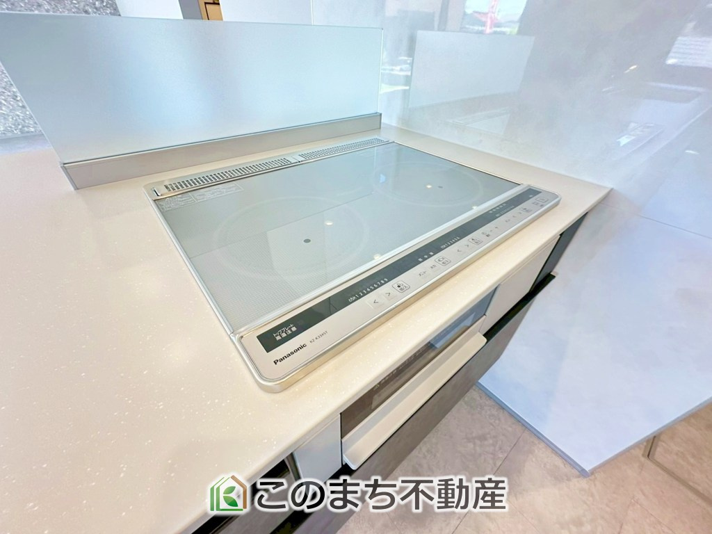 アーバンモデリア宇都宮市細谷町の設備|IHクッキングヒーターでお掃除楽々です♪
