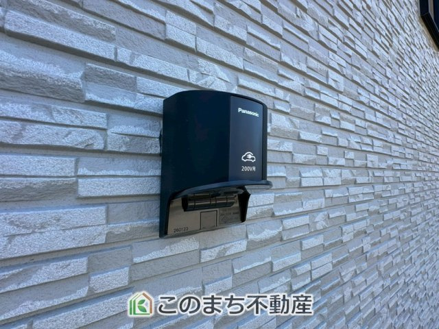 アーバンモデリア宇都宮市細谷町の設備|電気自動車用コンセントのソケットがございます☆
