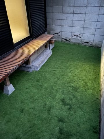 池袋本町貸家の庭