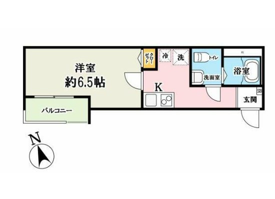ウエストコート六町の間取り