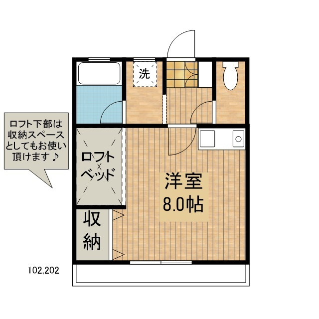 ランドハウスの間取り