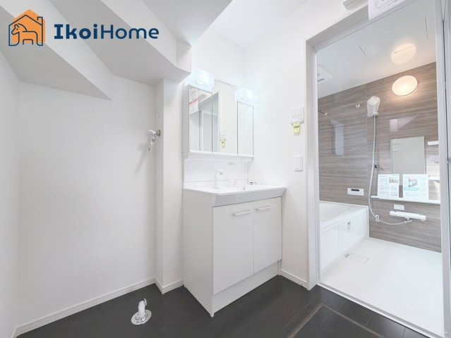 神戸市垂水区舞子台1期　新築戸建の洗面所|【ホームページに現地動画掲載中】●年中無休：当日予約可●洗濯パン未設置。約5000〜15000円で可