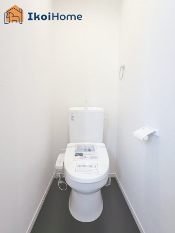 神戸市垂水区舞子台1期　新築戸建のトイレ|【ホームページに現地動画掲載中】●年中無休：当日予約可●ウォシュレット、暖房便座標準装備。