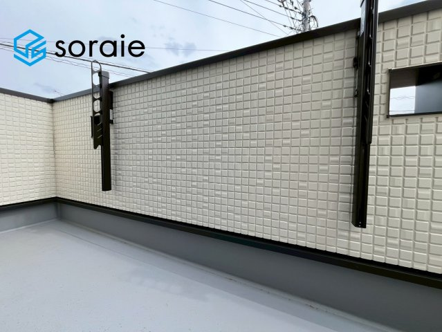 戸建 川越市大字砂新田のバルコニー|4/26　撮影