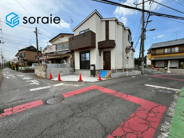 戸建 川越市大字砂新田の前面道路含む現地写真|4/26　撮影
