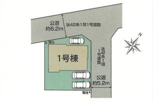 【坂戸市鶴舞4丁目4期 区画図】