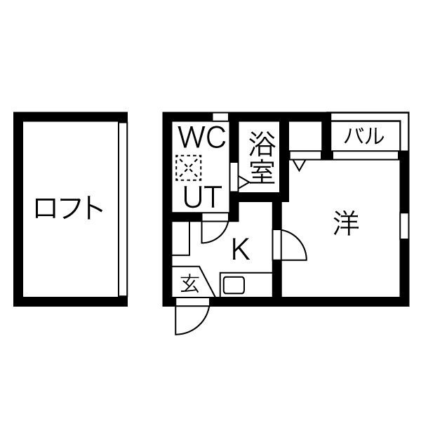 キャンサーの間取り