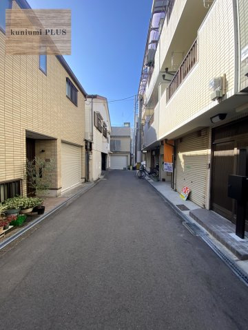 大阪市東成区大今里1丁目の前面道路含む現地写真