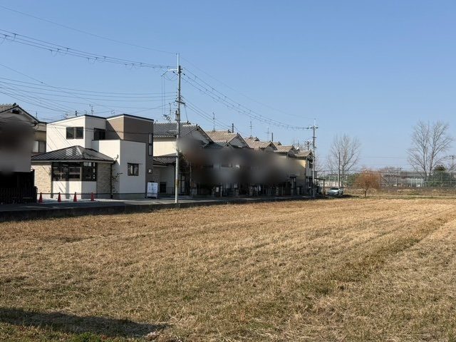 【外観】 | 橿原市今井町　新築　モデルハウス | 前に建物がなく解放感あります!(^^)!