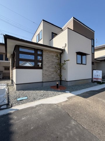 橿原市今井町　新築　モデルハウスの外観|★オール電化住宅♪