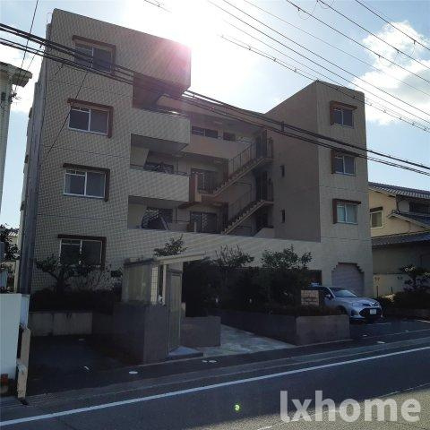 伸栄ハイツの外観|外観もきれいです