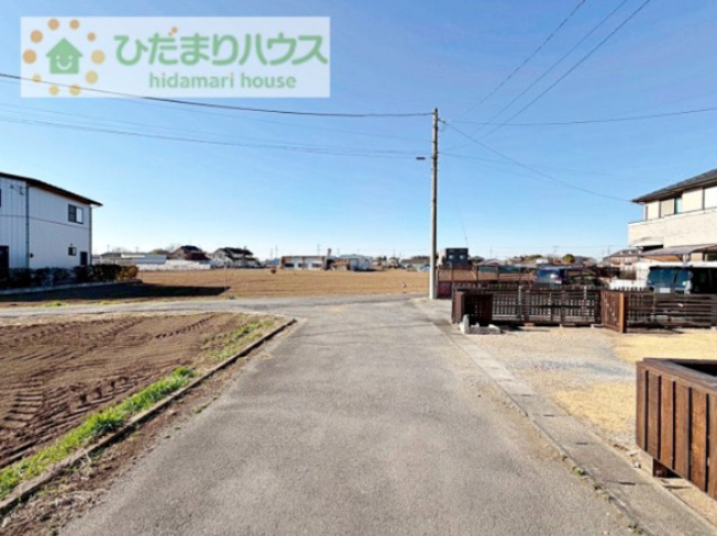 【前面道路含む現地写真】 | 下妻市若柳甲　売地
