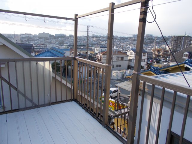 乙木１丁目４－１７貸家の内装|屋上バルコニー