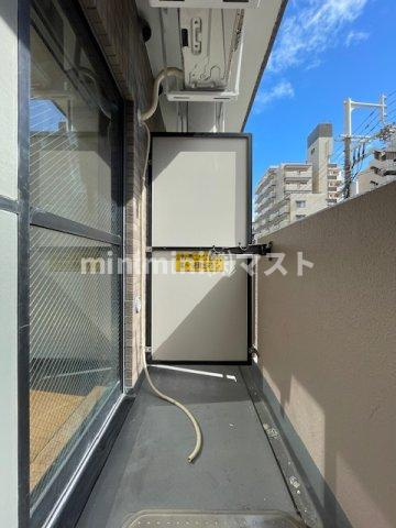 プレサンス難波ＷＥＳＴのバルコニー