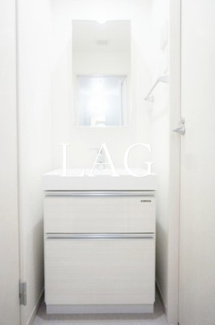 【洗面所】 | リブリ・ルームス弁天3-Ⅳ | 洗面台です。