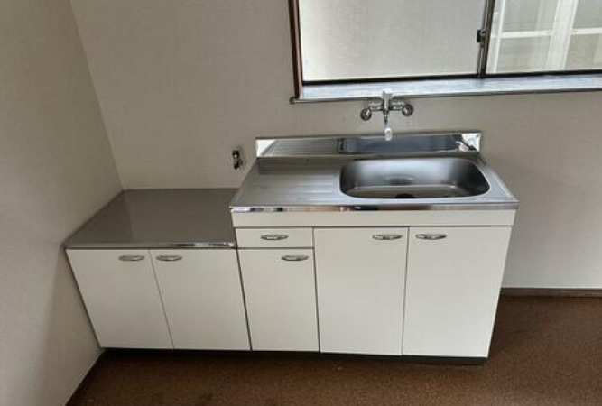 行方市芹沢　戸建て16棟のキッチン