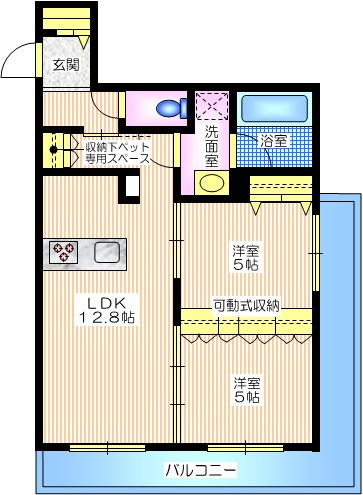 フォーンコートの間取り