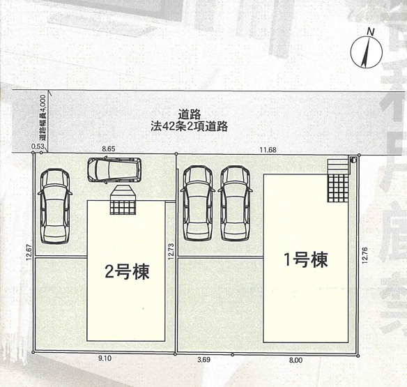 【区画図】 | 新築一戸建て「小田原市蓮正寺第17」
