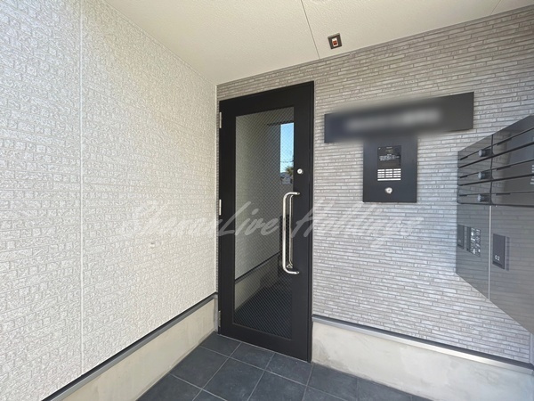 GRADUS辻堂神台のエントランス|毎日通るエントランス♪