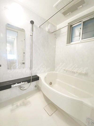 横浜市栄区笠間１丁目の賃貸マンションの浴室|清潔感のあるお風呂です♪