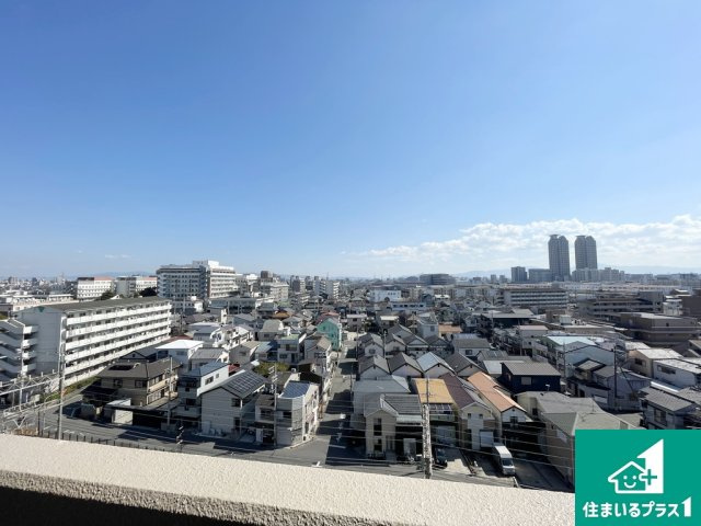 レックスガーデン堺東の展望|上層階で眺望良好！