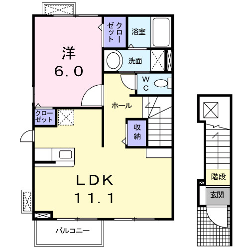 メイプルの間取り