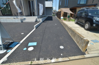 【駐車場】 | 座間市新田宿　新築戸建て　全2棟【仲介手数料無料】