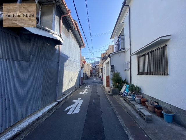 大阪市東成区大今里南3丁目の前面道路含む現地写真