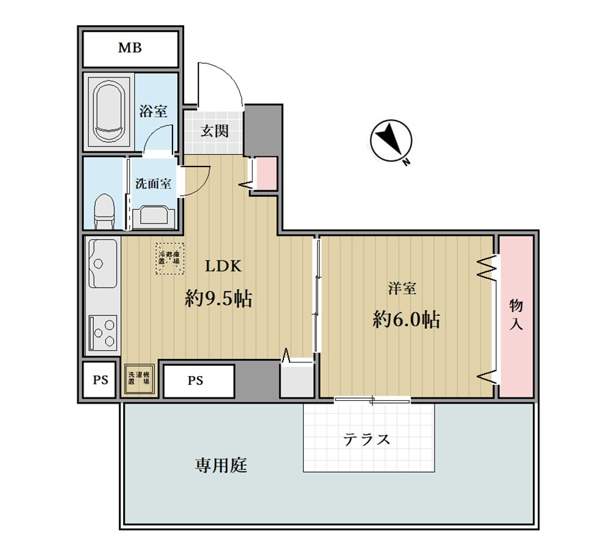 【間取り】 | 元代々木ペアシティ