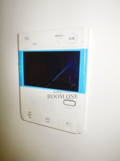 Rising Place綾瀬のセキュリティ|モニター付きインターホンです。