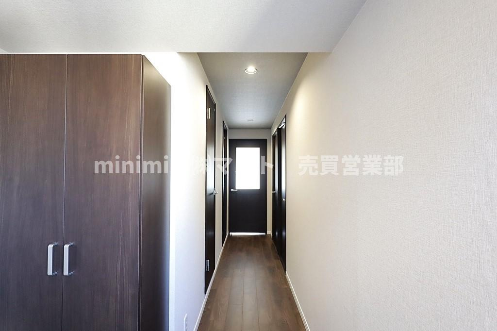 ライオンズマンション鶴橋の玄関