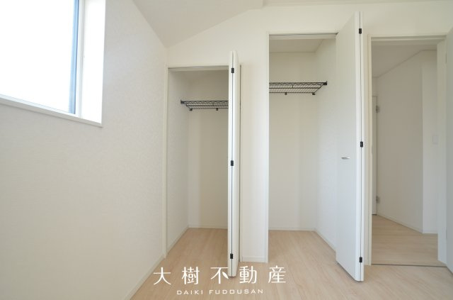 【洋室】 | 座間市新田宿　新築戸建て　全2棟【仲介手数料無料】 | 2階　洋室4（6.0帖）クローゼット