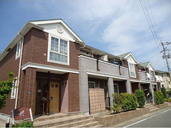 福岡市東区香椎台４丁目のアパートの外観