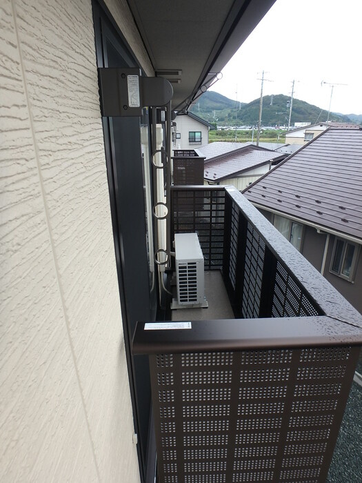 コンフォーティア東仙北　Ｂのバルコニー