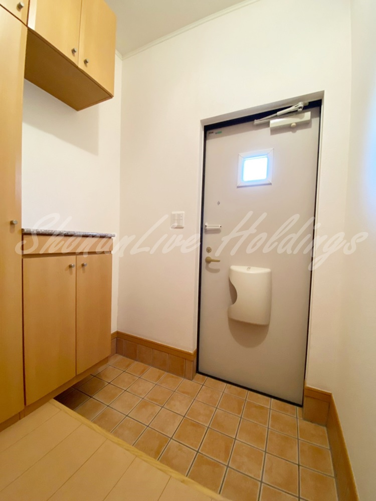 ベルコリーヌの玄関|シューズボックス付き♪