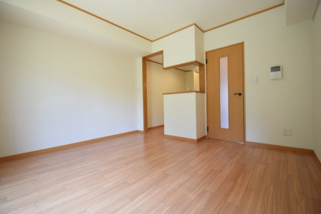 プラムガーデンの居間・リビング|広い１０帖のリビングです。