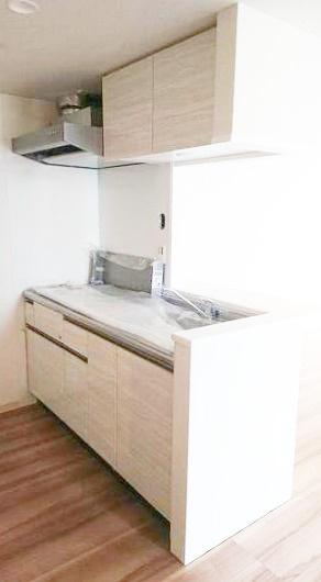 藤沢市弥勒寺２丁目の賃貸マンションのキッチン|広々としたキッチンです♪