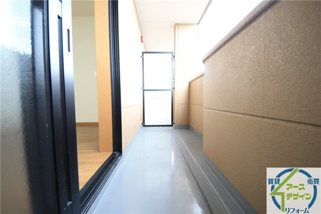 Green　Hillsのバルコニー|※類似部屋