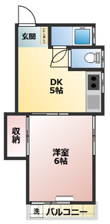 【間取り】 | ＡＫハイツ