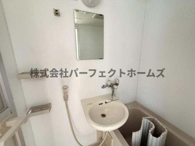 池田旭町アパートの洗面所|洗面所です