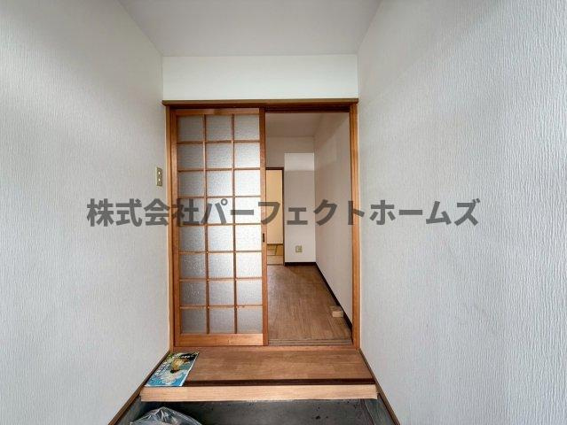 池田旭町アパートの玄関|ゆったりとした玄関です