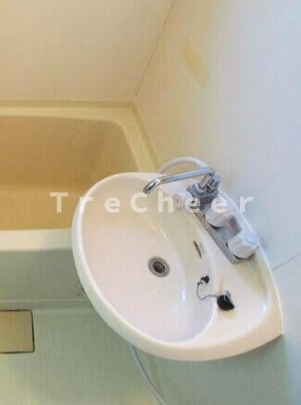 フラットユニオンの洗面所