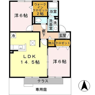 【間取り】 | グリーンフィールドＢ
